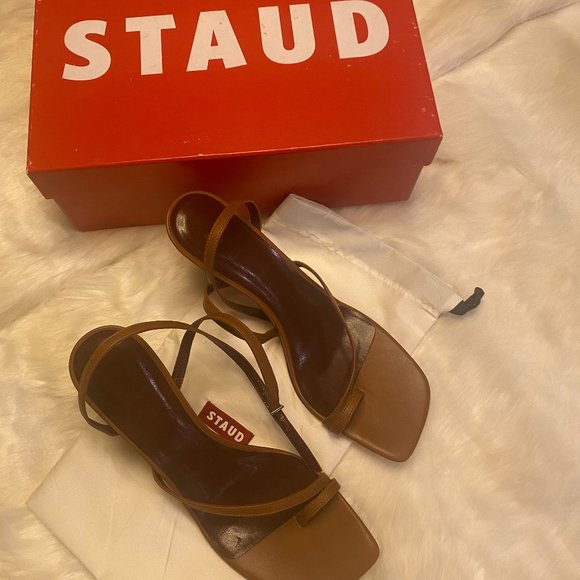 STAUD Strappy Sandals